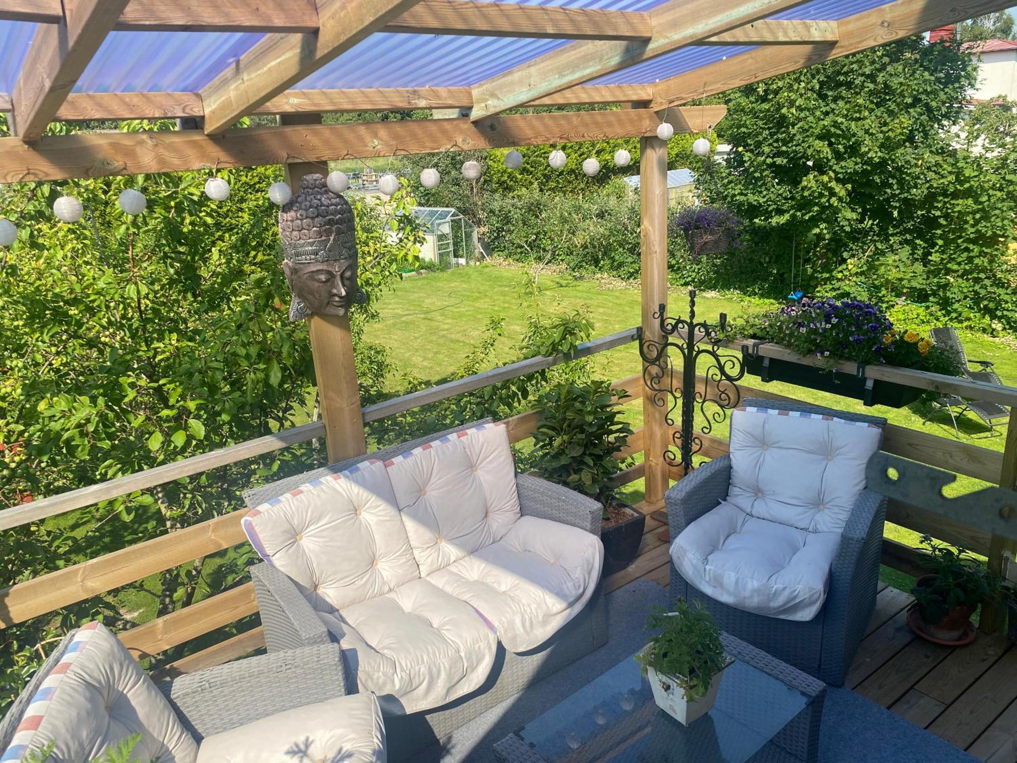 Gaest Laegenheten Med Egen Terrass Falkenberg Exteriör bild